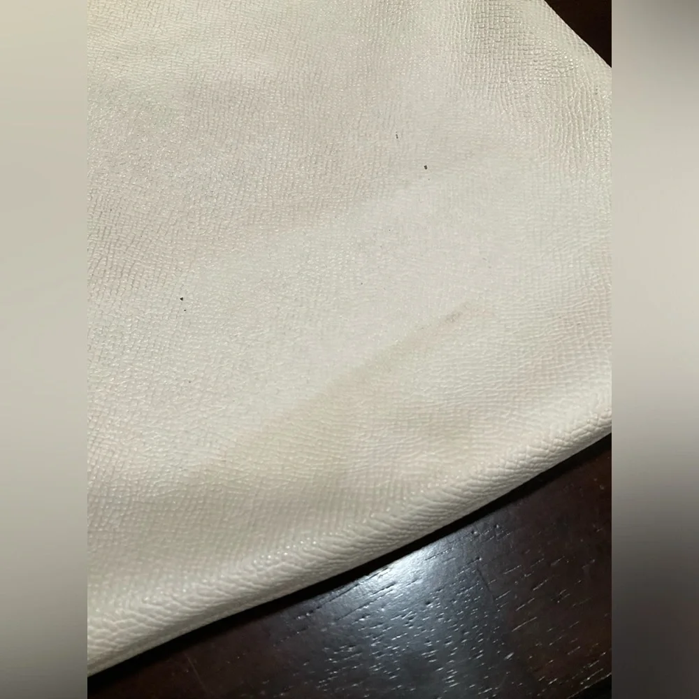 COACH LEATHER‎ IVORY CROSSBODY BAG